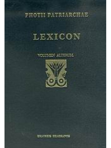 Lexicon (2 τόμοι),Φώτιος  Πατριάρχης Κωνσταντινουπόλεως