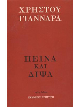 Πείνα και δίψα,Γιανναράς  Χρήστος